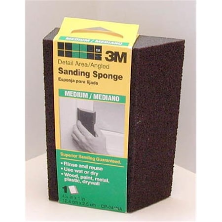 Hd 3MCP040 Sanding Sponge; Detail Angle; Grit 120 3MCP040